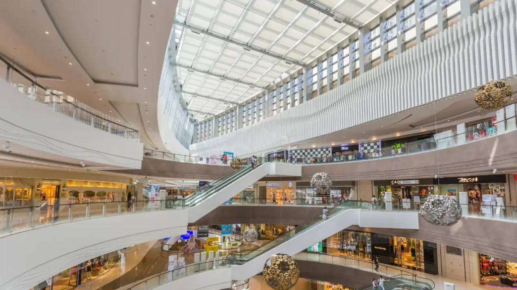 Malls Near Tangled up in Green